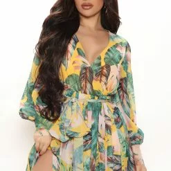 Fashion Nova Park Avenue Maxi Dress - Yellow/combo -Fashion Nova Dresses Shop 01 04 22Studio2 ME MJ 09 52 57 7 MA8441 Yellowcombo P 1509 SG