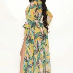 Fashion Nova Park Avenue Maxi Dress - Yellow/combo -Fashion Nova Dresses Shop 01 04 22Studio2 ME MJ 09 53 13 7 MA8441 Yellowcombo P 1510 SG