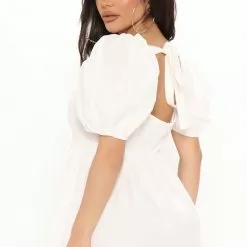 Fashion Nova Be My Baby Doll Mini Dress - White -Fashion Nova Dresses Shop 01 06 22Studio3 ME MJ 11 52 29 43 ISS1008DN White 0747 PB