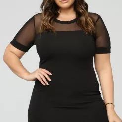 Fashion Nova Thinking Of You Dress - Black -Fashion Nova Dresses Shop 01 07 19 Studio 1 DV 15 14 49 XD30663 Black 1031 NT scaled
