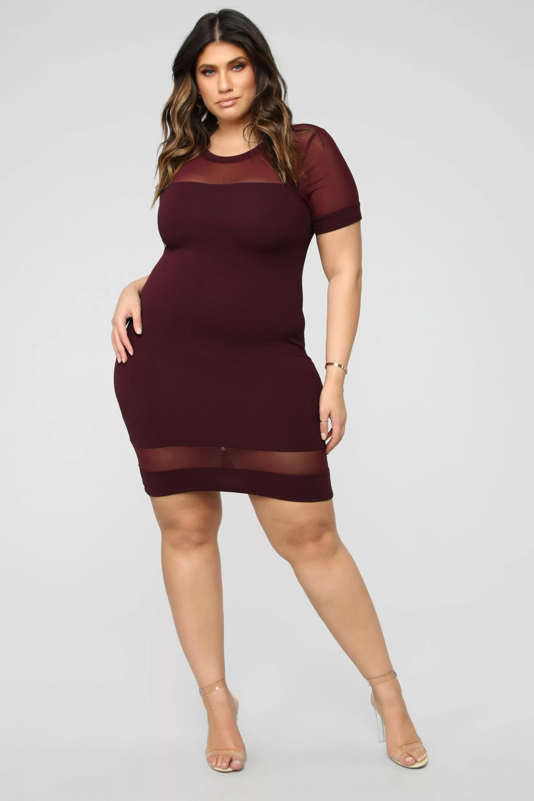 Fashion Nova Thinking Of You Dress - Merlot 3 Fashion Nova Thinking Of You Dress - Merlot