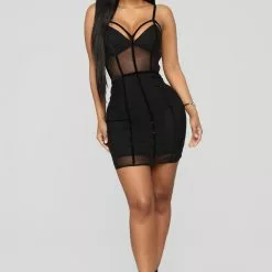 Fashion Nova Avenge Mesh Dress - Black -Fashion Nova Dresses Shop 01 10 19 Studio 2 OD 19 36 43 LD3843 Black0558 AG scaled
