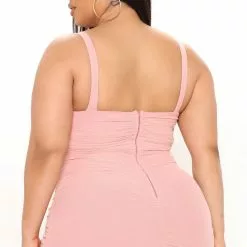 Fashion Nova Seeing You Later Ruched Bandage Midi Dress - Mauve -Fashion Nova Dresses Shop 01 11 22Studio3 RT JH 12 11 16 51 BD082 Mauve 0694 PLUS KS