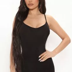Fashion Nova Add Some Spice Midi Dress - Black -Fashion Nova Dresses Shop 01 12 22Studio3 ME RL 11 48 11 49 JD45593 Black 0383 KS