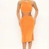 Fashion Nova Start Off Right Slinky Midi Dress - Orange -Fashion Nova Dresses Shop 01 14 22Studio1 RT MJ 10 41 56 13 JD44530 Orange 3025 EH