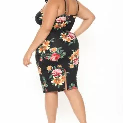 Fashion Nova Body Moves Midi Dress - Black Floral 29 Fashion Nova Body Moves Midi Dress - Black Floral -Fashion Nova Dresses Shop 01 18 21Studio4 SN TB 15 12 29 60 JD19788AP Black 21104 PLUS JK