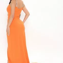 Fashion Nova Confident Moment Gown - Orange -Fashion Nova Dresses Shop 01 19 22Studio3 MS 11 51 41 38 FN570 Orange 0817 KS