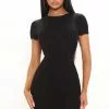 Fashion Nova Kelly Mini Dress - Black -Fashion Nova Dresses Shop 01 21 22Studio1 ME RL 14 55 52 47 RD83168 Black 13757 SG