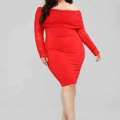 Fashion Nova Take Me On A Dinner Date Dress - Red -Fashion Nova Dresses Shop 01 23 19 Studio 1 AB 10 37 43 D5155 Red 0252 RG scaled