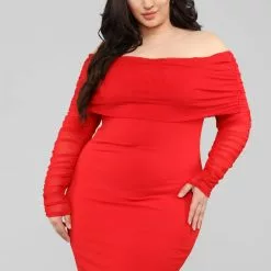 Fashion Nova Take Me On A Dinner Date Dress - Red -Fashion Nova Dresses Shop 01 23 19 Studio 1 AB 10 37 44 D5155 Red 0253 RG scaled