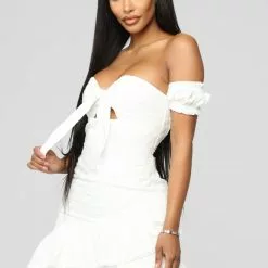 Fashion Nova Hold The Phone Eyelet Mini Dress - White -Fashion Nova Dresses Shop 01 24 19 Studio 2 OD 13 31 53 BF201 White0591 AG scaled