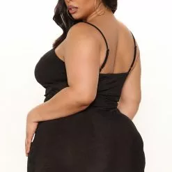 Fashion Nova Sistine Slinky Mini Dress - Black -Fashion Nova Dresses Shop 01 24 22Studio2 CE MJ 09 53 38 4 HF22E801 Black 18110 PLUS EH