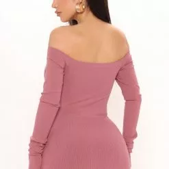 Fashion Nova Alpha Off Shoulder Snatched Dress - Mauve 13 Fashion Nova Alpha Off Shoulder Snatched Dress - Mauve -Fashion Nova Dresses Shop 01 25 22Studio3 CE RL 10 19 03 14 D14326 Mauve 1650 EH