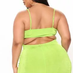 Fashion Nova Add Some Spice Midi Dress - Green -Fashion Nova Dresses Shop 01 25 22Studio4 RT MJ 11 24 47 35 JD45593 Green 1046 PLUS KL