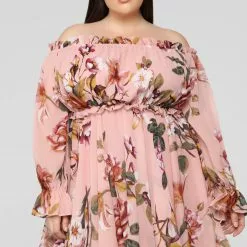 Fashion Nova Cultivate The Soul Floral Mini Dress - Pink -Fashion Nova Dresses Shop 01 28 19 Studio 1 DV 14 23 53 1442 Pink 0619 JD scaled