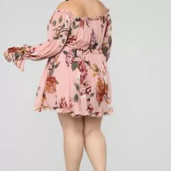 Fashion Nova Cultivate The Soul Floral Mini Dress - Pink -Fashion Nova Dresses Shop 01 28 19 Studio 1 DV 14 24 08 1442 Pink 0626 JD scaled
