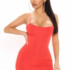 Fashion Nova Bouncing Back Midi Dress - Red -Fashion Nova Dresses Shop 01 29 21Studio2 PA SD 11 59 21 25 JD43140 Red 0061 KL