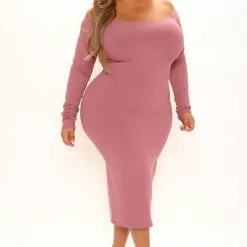 Fashion Nova Alpha Off Shoulder Snatched Dress - Mauve 14 Fashion Nova Alpha Off Shoulder Snatched Dress - Mauve -Fashion Nova Dresses Shop 01 31 22Studio2 KS 13 13 11 5 D14326 Mauve 9878 PLUS SG