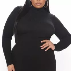Fashion Nova Ready For Knit Sweater Mini Dress - Black -Fashion Nova Dresses Shop 02 01 21Studio3 MS OD 12 08 10 35 DGI2135 Black PLUS 1188 NT