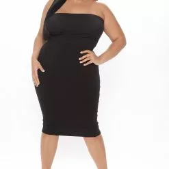 Fashion Nova Rhianna Tube Dress - Black -Fashion Nova Dresses Shop 02 01 21Studio3 MS OD 13 47 08 41 JD16295 Black PLUS 1281 EH