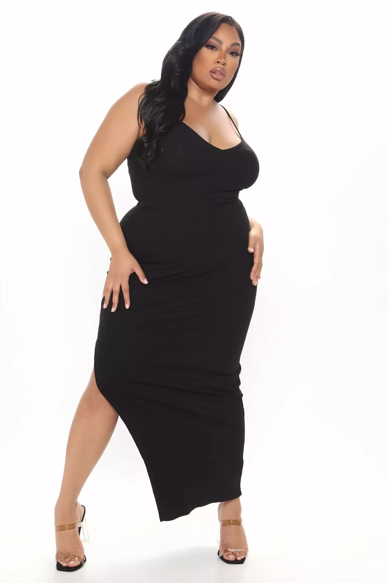 Fashion Nova Doing My Thing Maxi Dress - Black 6 Fashion Nova Doing My Thing Maxi Dress - Black - Image 4