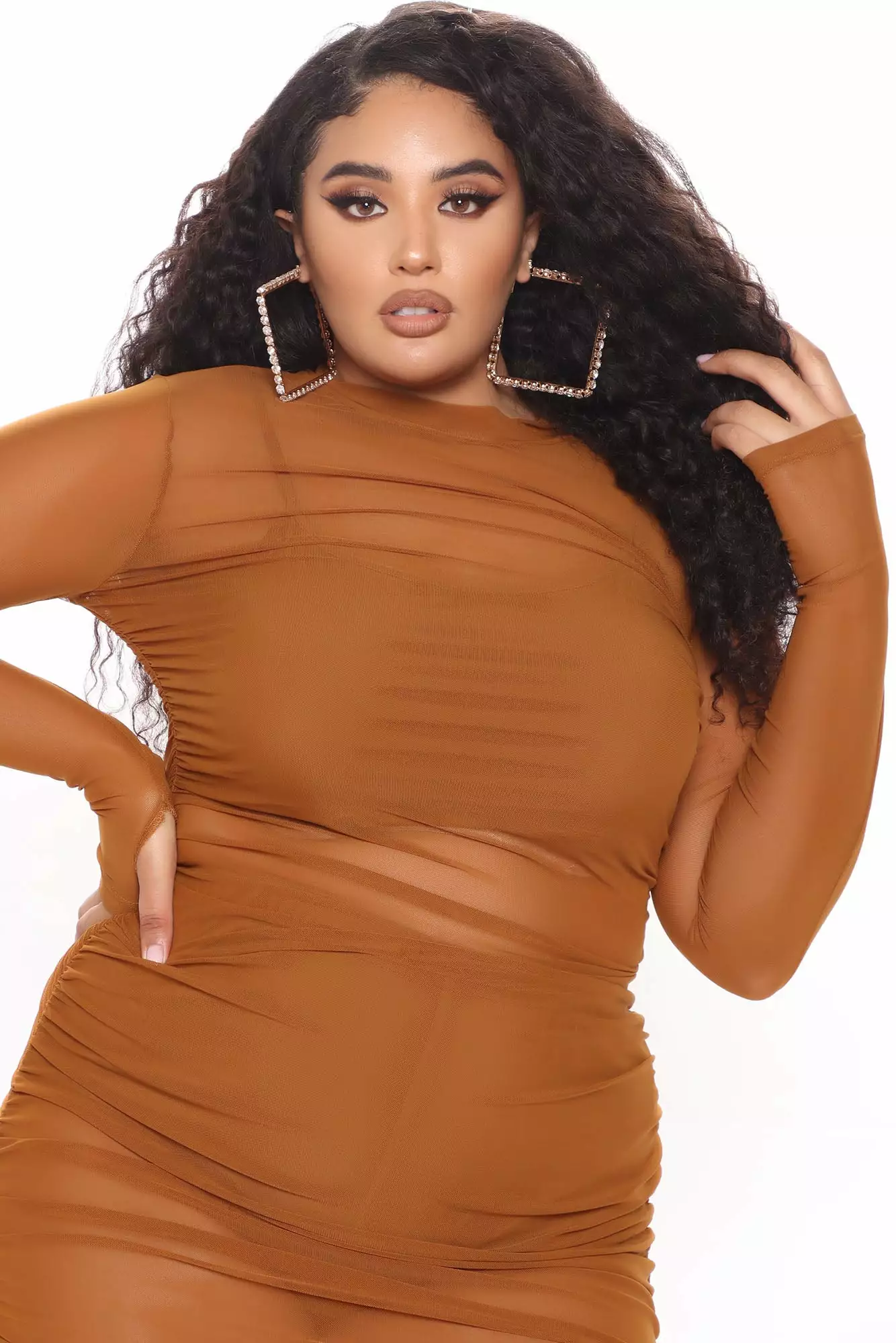 Fashion Nova Free Bird Midi Dress - Brown 12 Fashion Nova Free Bird Midi Dress - Brown - Image 10