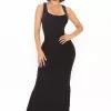 Fashion Nova Mulberry Street Maxi Dress - Black