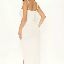 Fashion Nova Nikki Midi Dress - White -Fashion Nova Dresses Shop 02 04 22Studio3 KS KP 10 18 34 18 RD44789 White 0079 EH