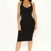 Fashion Nova Isabelle Halter Midi Dress - Black -Fashion Nova Dresses Shop 02 04 22Studio3 KS KP 12 13 34 54 73430 Black 0027 KL