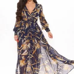 Fashion Nova Park Avenue Deluxe Maxi Dress - Navy -Fashion Nova Dresses Shop 02 12 21Studio2 PA SD 15 34 26 48 MS1082 Navy 7564 RG