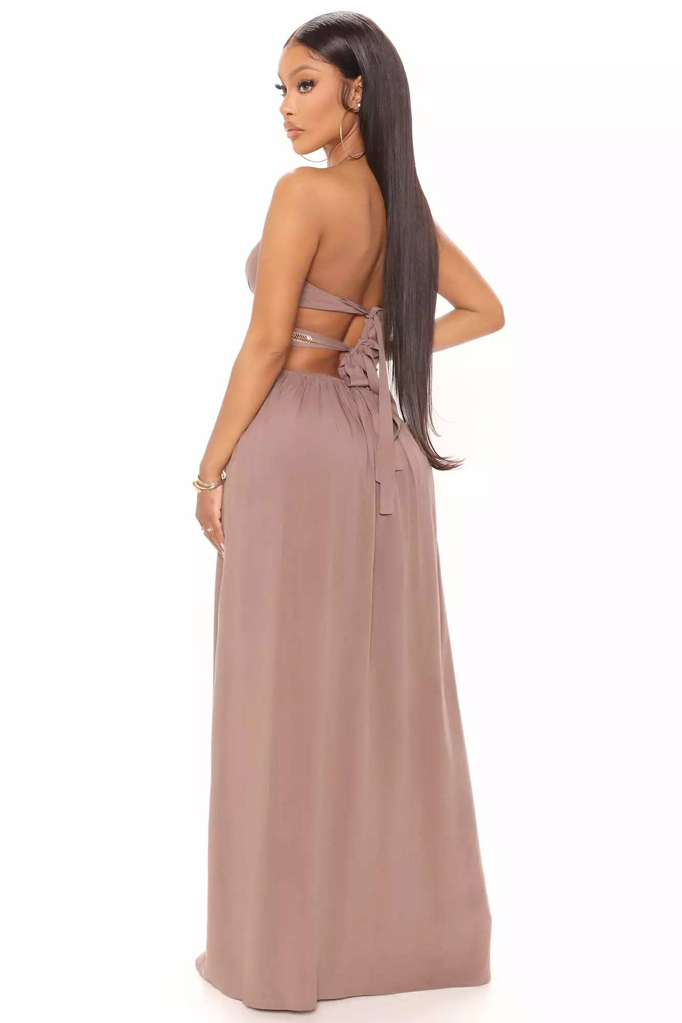 Fashion Nova Ready For The Weekend Maxi Dress - Mocha 6 Fashion Nova Ready For The Weekend Maxi Dress - Mocha - Image 4