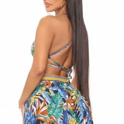 Fashion Nova Lanai Sleeveless Maxi Dress - Blue/combo -Fashion Nova Dresses Shop 02 14 22Studio4 SN ON 14 58 37 39 DM1877 Bluecombo 2947 KS