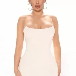 Fashion Nova Bouncing Back Midi Dress - Cream -Fashion Nova Dresses Shop 02 16 21Studio2 SN SD 14 16 26 46 JD43140 Cream 9737 WG