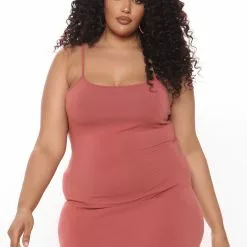 Fashion Nova True Story Maxi Dress - Marsala -Fashion Nova Dresses Shop 02 16 21Studio3 RT ON 13 49 55 52 JD43093 Marsala 0644 PLUS RG