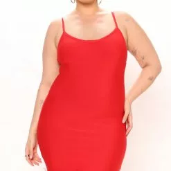 Fashion Nova Yvana Bandage Mini Dress - Red -Fashion Nova Dresses Shop 02 16 22Studio1 RT AC 09 56 19 9 GWX133 Red 1045 PLUS KL