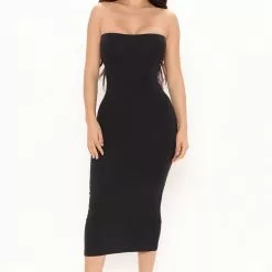 Fashion Nova Mia 2 Pack Midi Dress - Pink/combo -Fashion Nova Dresses Shop 02 16 22Studio2 10 01 49 7 J9G9681C Pinkcombo 0043 EH