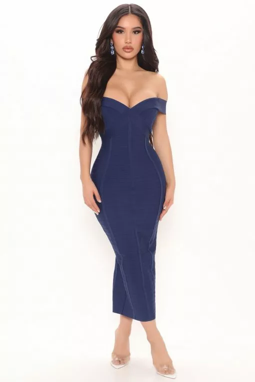 Fashion Nova Italian Views Bandage Mini Dress - Navy -Fashion Nova Dresses Shop 02 16 22Studio2 15 00 35 64 D2316 Navy 0225 SG
