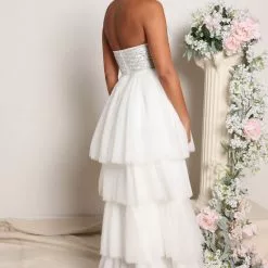 Fashion Nova Tonight's Mine Maxi Dress - White -Fashion Nova Dresses Shop 02 16 22Studio2 ME LT 10 12 57 3 FNT377 White P 0092 WG