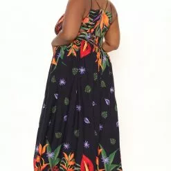 Fashion Nova Key West Maxi Dress - Navy/combo -Fashion Nova Dresses Shop 02 17 22Studio1 KJ AC 13 19 13 9 DM1911 Navycombo 1689 PLUS KL