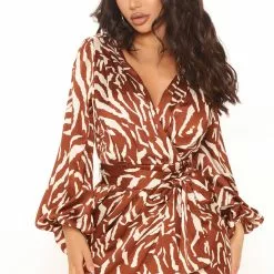 Fashion Nova She's An Animal Mini Dress - Brown/combo 21 Fashion Nova She's An Animal Mini Dress - Brown/combo -Fashion Nova Dresses Shop 02 18 21Studio2 PA SD 13 19 35 24 DM1804 Browncombo 10612 RA