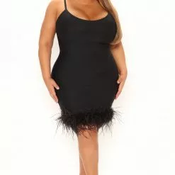 Fashion Nova Yvana Bandage Mini Dress - Black -Fashion Nova Dresses Shop 02 18 22Studio1 DM AC 14 02 46 62 GWX133 Black 2875 PLUS PB