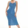 Fashion Nova Add Some Spice Midi Dress - Teal -Fashion Nova Dresses Shop 02 18 22Studio3 SN BH 15 14 13 39 JD45593 Teal 0715 KS