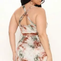 Fashion Nova Remember Me Tie Dye Maxi Dress - Olive/combo -Fashion Nova Dresses Shop 02 21 22Studio1 MS AC 10 28 38 8 M3733D4 Olivecombo 3117 PLUS SG