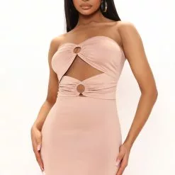 Fashion Nova Irresistible Mini Dress - Mocha -Fashion Nova Dresses Shop 02 21 22Studio2 ME KG 14 24 09 34 JD46133 Mocha 4266 SG