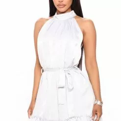 Fashion Nova Annissa Mini Dress - Light Blue -Fashion Nova Dresses Shop 02 21 22Studio4 RM ML 15 08 39 39 SD5136A LightBlue 2364 WG