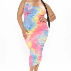 Fashion Nova Good As Always Tie Dye Midi Dress - Pink 13 Fashion Nova Good As Always Tie Dye Midi Dress - Pink -Fashion Nova Dresses Shop 02 22 21Studio3 DM DJ 15 13 18 68 JD37155T13 Pink 0869 PLUS JK