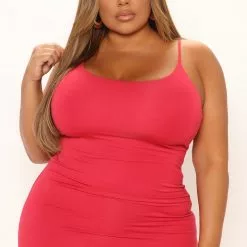 Fashion Nova Ajay Maxi Dress - Red -Fashion Nova Dresses Shop 02 22 22Studio1 DM AC 09 40 22 4 D1330B Red 4023 PLUS PB