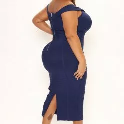 Fashion Nova Italian Views Bandage Mini Dress - Navy -Fashion Nova Dresses Shop 02 22 22Studio1 DM AC 15 06 13 55 D2316 Navy 4700 PLUS KL