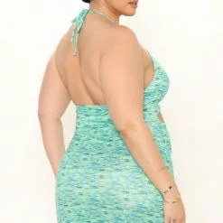 Fashion Nova Cabo Vibes Mini Dress - Green/combo -Fashion Nova Dresses Shop 02 23 22Studio1 DM MJ 10 15 36 12 WD8266 GreenCombo 4969 PLUS WG