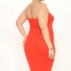 Fashion Nova Mia 2 Pack Midi Dress - Red/combo -Fashion Nova Dresses Shop 02 23 22Studio1 DM MJ 12 00 25 34 J9G9681C RedCombo 5229 PLUS WG